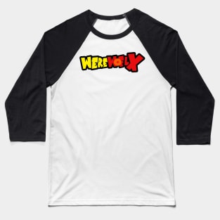 WEREWOLF DRAGONBALL STYLE DESIGN Baseball T-Shirt